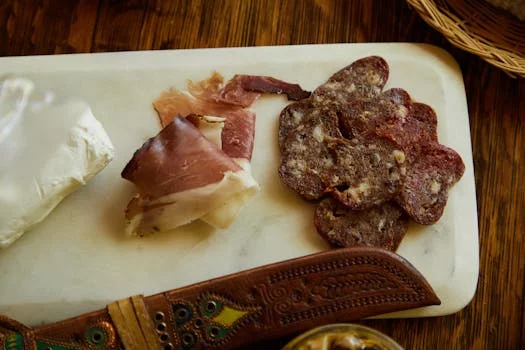 antipasto platter cheese meats olives