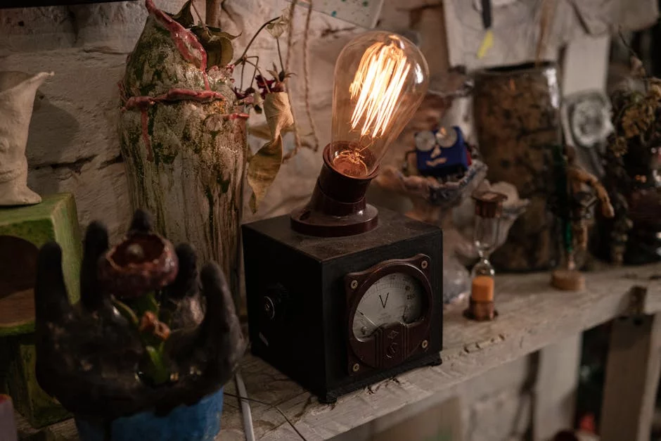 cozy restaurant interior warm lighting wooden tables